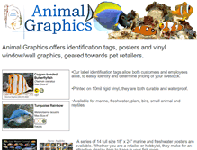 Tablet Screenshot of animal-graphics.com